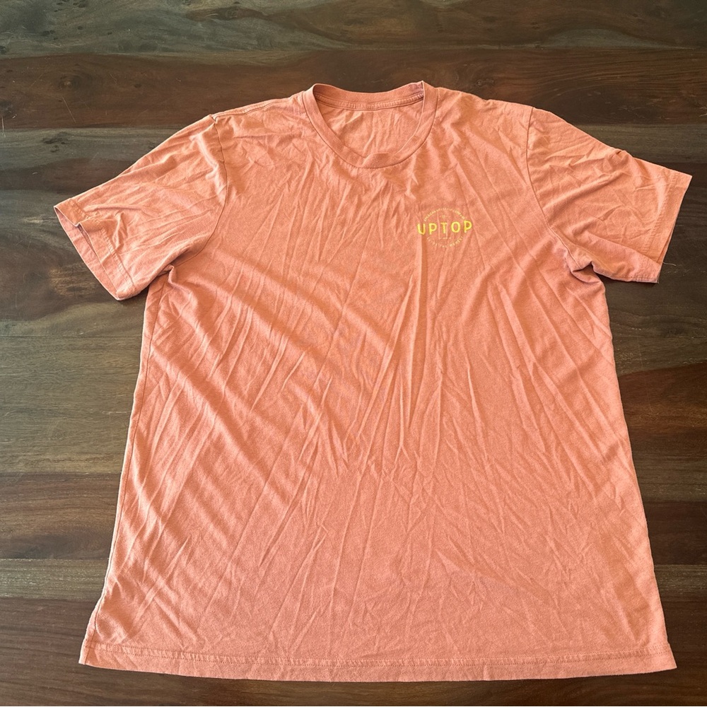 Uptop Clothing Co. | Red and Yellow Short Sleeve Tee